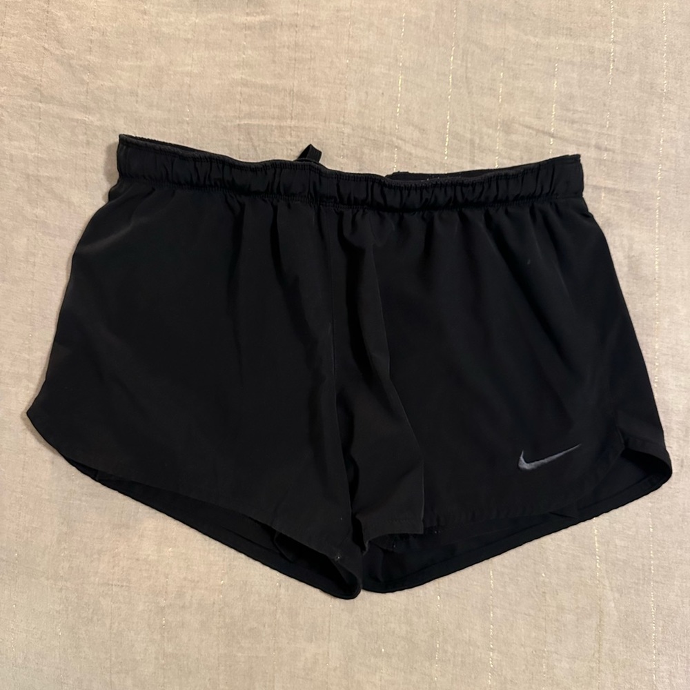 Nike pro shorts with built in spandex and comfort waist band.